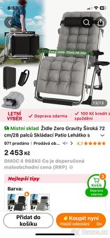 Kvalitní polohovatelné křeslo - 6