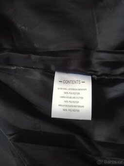 Dámská zimní bunda se vzorem a s kapucí - 6