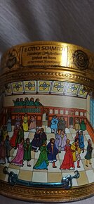 Stará plechová dóza na perníčky - 6