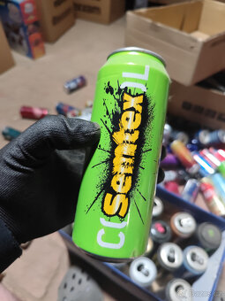 Plechovky od Energy Drinků Semtex - 2 - 6