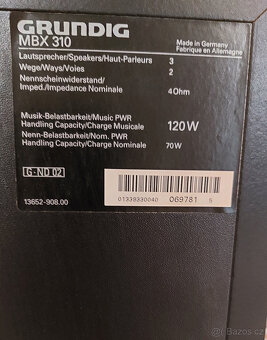 Věž Grundig 210+DO - 6