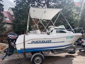Quicksilver 450 30ps s vlekem Harbeck 750kg - 6
