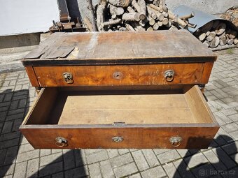 Starožitná komoda Biedermeier třešeň - 6