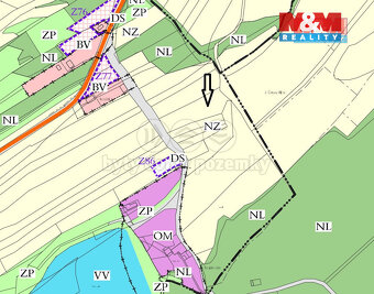 Prodej louky, 3425 m², Nový Jičín, U Čertova Mlýna - 6