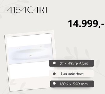 Villeroy & Boch výprodej — luxusní sanitární keramika, nové - 6