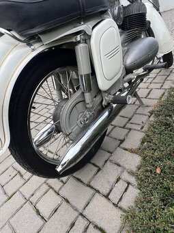 Prodám Jawa 350/361 SPORT s doklady rok 1964 sbírkovy kus - 6