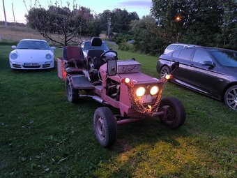 Malotraktor domácí výroby - 6