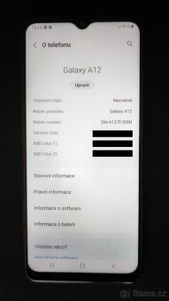 Samsung Galaxy A12 (A127F) – 4GB/64GB – velmi zachovalý stav - 6
