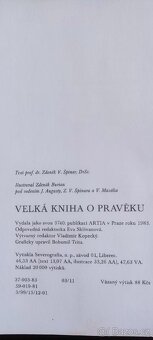 Velká kniha o pravěku. Autor: Zdeněk Vlastimil Špinar - 6