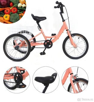 16palcová dětská tříkolka, 7-10 let - 6