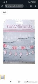 Svatební mašle 20 ks nebo Svatební girlanda - 6