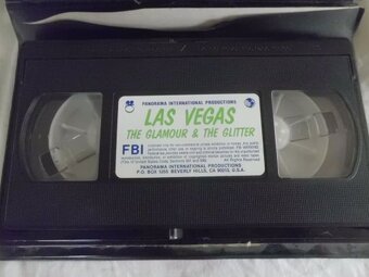 Zajímavá Stará VHS - LAS VEGAS - THE GLAMOUR - THE GLITTER - 6