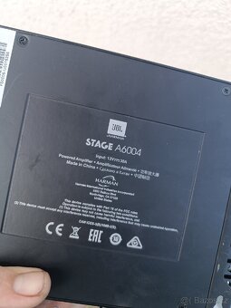 Zesilovač JBL 4x 60w - 6