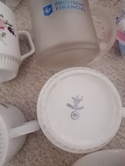 Hrnečky skleničky, jahody, růže - 6