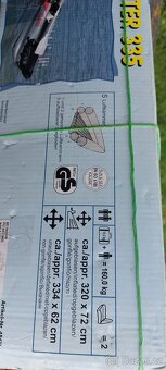 Nafukovací dvoumístný kajak, nosnost 160 kg, jako nový - 6