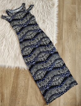 Dlouhé šaty L - spíše S/M - 6