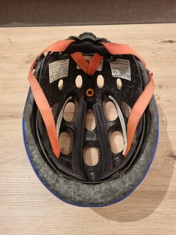 Dětská cyklistická helma ABUS modrá 48-54cm - 6