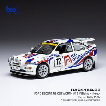 Modely Ford Rallye 1:43 IXO - 6