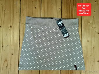 Vel 122-128 - dívčí - šaty,sukně,trička,leginy.... - 6
