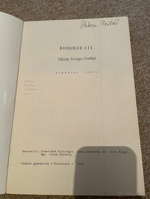 Biologie I., II., III. z roku 1992-1994 - 6