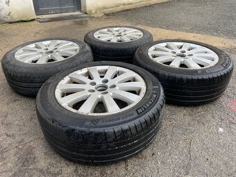 ALU disky VW 5x112 R16 s letními pneu 205/55 R16 - 6