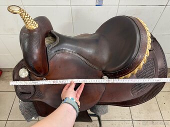 Westernové sedlo Continental - 6