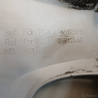Originální poklice Peugeot 15" - 6