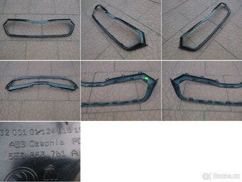 Škoda Octavia 4 nárazník 5E3807221 blatník rámeček - 6