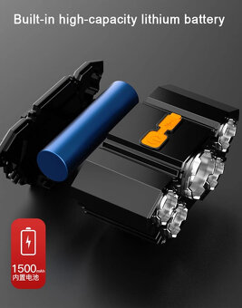 Dobíjecí čelovka (čtěte popis) - 6