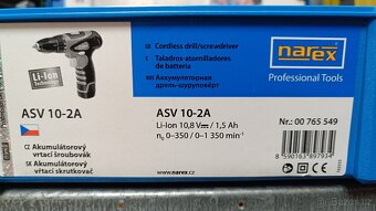 Aku šroubovák NAREX ASV 10-2A - 6