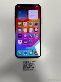 iPhone 11 Pro 64GB  Space Grey - ZÁRUKA - 6