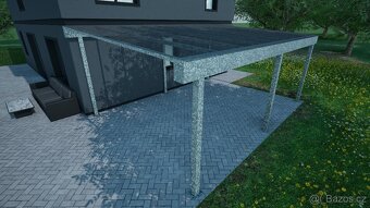 Přístřešek na auto, carport, zastřešení - 6