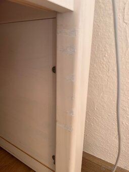 Postel 90x200 masiv-bílý lak - 6