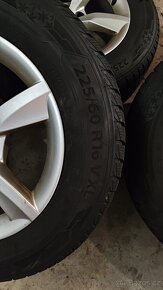 Originální kola Audi s pneu 225/60 R16 V XL 7,5Jx16H2 - 6