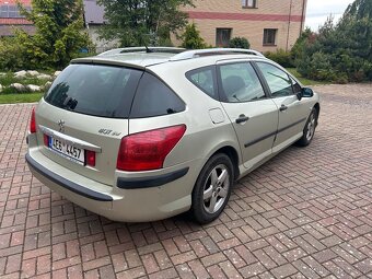 Peugeot 407 SW 1.6hdi 80kw r.v.2005 naj.301Tkm nová stk - 6