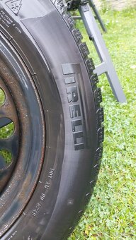 Sada plech. kol 15" + zimní pneu Pirelli (195/65) - 6