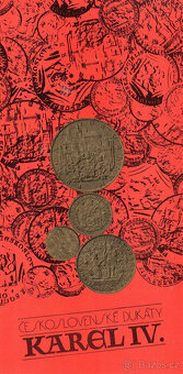 Zlatý československý 5 dukát Karel IV. 1978 NGC MS65 - 6