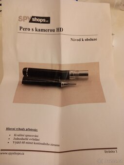 Pero s kamerou FULL HD + 2GB microSD karta - 6
