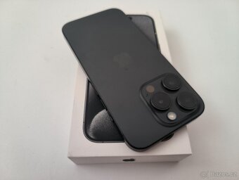 apple iphone 15 PRO 128gb Black Titanium 100% Batéria - 6