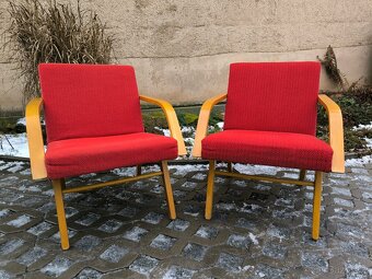 Retro křesla Mier Topolčany - Brusel 60. léta - 6