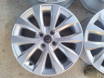 alu disky 4x100 R16 RENAULT original - 6