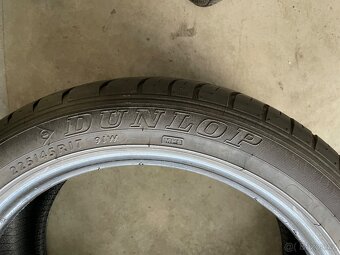 prodám letní pneumatiky 225/45/17 Dunlop a Continental sada - 6