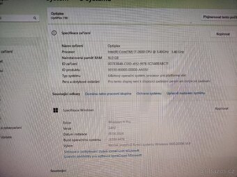 PC DELL Optiplex Intel i7,16GB,128SSD 1500GB,Win 11 - 6