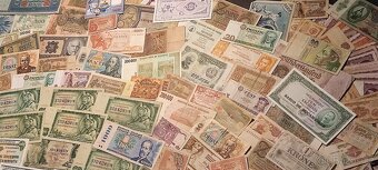 Mega obří konvolut bankovek po sběrateli 434ks - 6