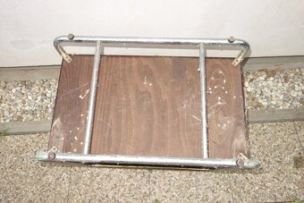 Funkcionalisticky Chromovy stolek - Halabala, Thonet? - 6