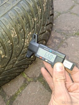 Alu 6,5jx15 se zimními pneu 195/65 R15 - 6