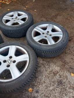 Alu kola ,zimni pneu 295/55/16 sada 4000kc - 6