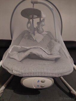 Polohovací vibrující lehátko,sedátko s melodiemi - 6