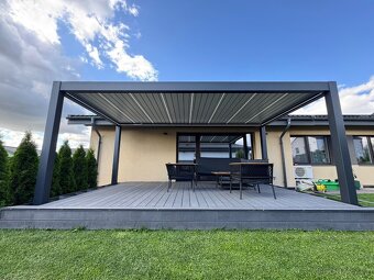 Bioklimatická pergolu motorizovaná 5 × 4 m - 6