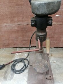 Stará velká stolní vrtačka - funkční - 6